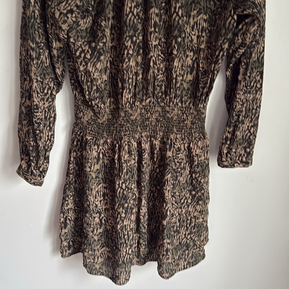 Rails Jasmine Smocked Waist Mini Dress Medium - Picture 10 of 13